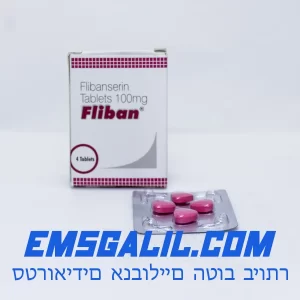 Flibanserin 4 pills 100 mg